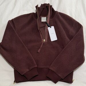 Varley Roselle Half Zip Fleece XS NWT